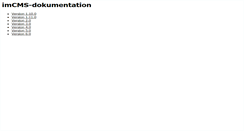 Desktop Screenshot of doc.imcms.net